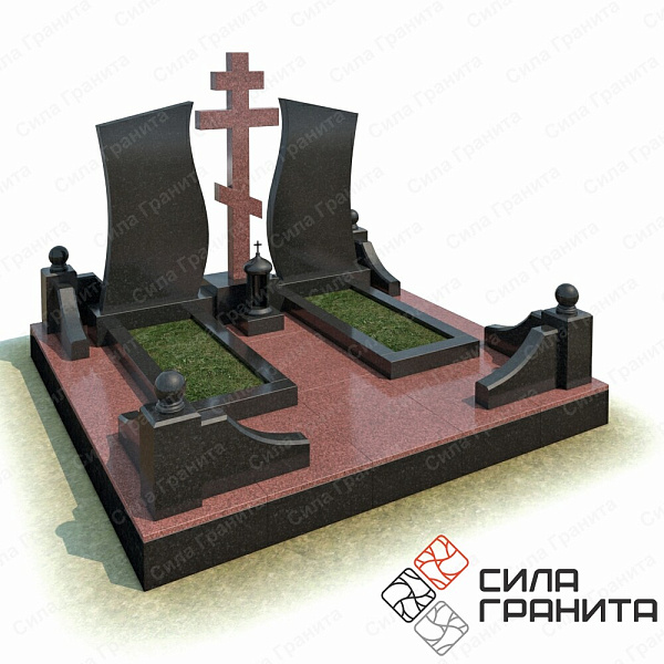 Двойной комплекс на могилу - 60