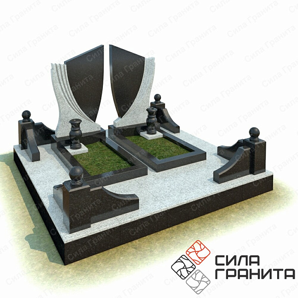 Двойной комплекс на могилу - 57