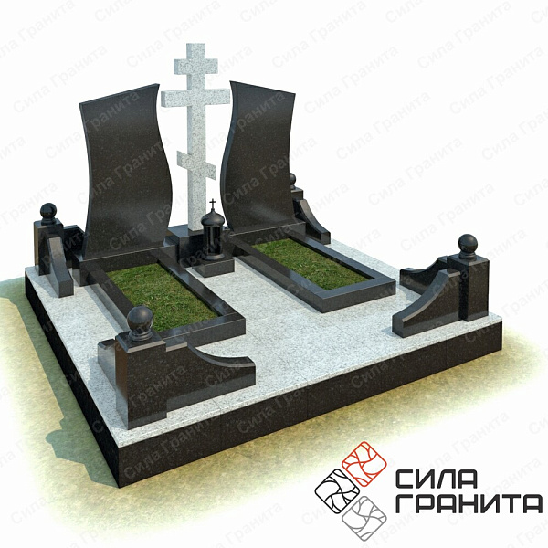 Двойной комплекс на могилу - 60