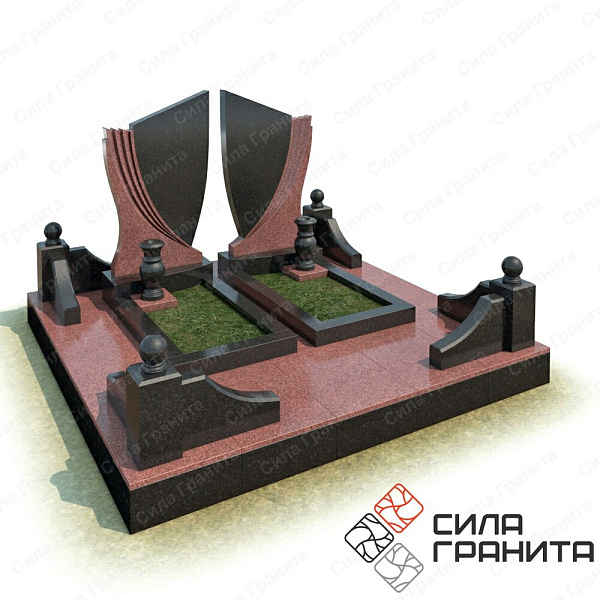 Двойной комплекс на могилу - 57