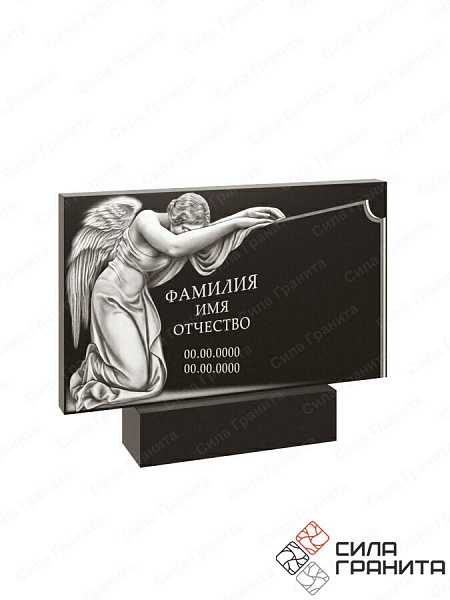 Памятник с гравировкой Ангел 56