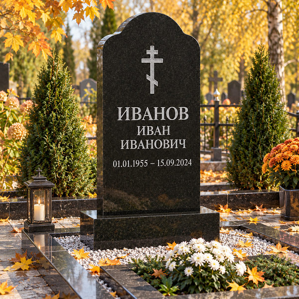 Памятник из гранита классический 05